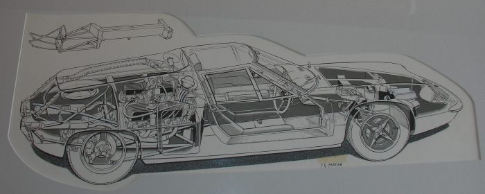 Cutaway drawing by John Hostler