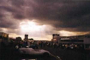 Silver Sky at Silverstone (92KB JPG)